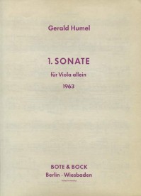 BB 1100117 &bull; HUMEL - 1. Sonate