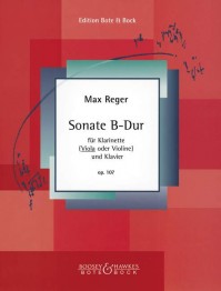 BB 1100133 &bull; REGER - Sonate - Partitur und Stimmen