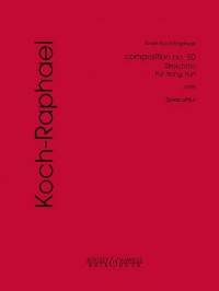 BB 1400445 &bull; KOCH-RAPHAEL - composition no. 50 - Manuskript ent