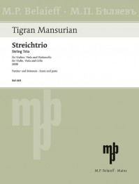 BEL 664 &bull; MANSURIAN - Streichtrio - Partitur und Stimmen