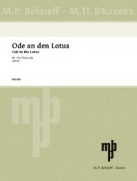 BEL 669 &bull; MANSURIAN - Ode an den Lotus - Stimme
