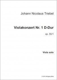 BIR001VA &bull; TRIEBEL - Konzert Nr.1 - Viola Solostimme