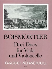 BP 0885 • BOISMORTIER 3 Sonaten op. 10/3-5 Viola/Violoncello
