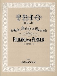 BP 1108 &bull; PERGER Streichtrio in d-moll op.12 - Part.u.St.
