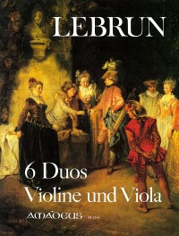 BP 2344 &bull; LEBRUN 6 Duos op. 4 für Violine und Viola