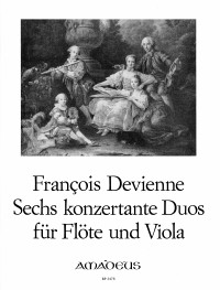 BP 2478 &bull; DEVIENNE 6 konzertante Duos op. 5 für Flöte+Viola