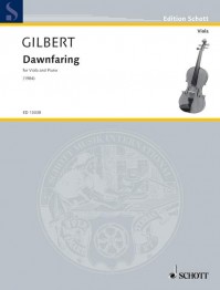 ED 13038 &bull; GILBERT - Dawnfaring - Partitur und Stimme
