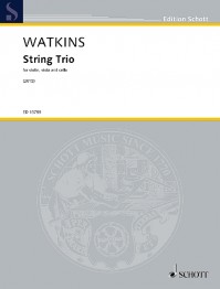 ED 13799 &bull; WATKINS - String Trio - Partitur und Stimmen