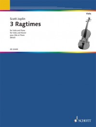 ED 20459 &bull; JOPLIN - Drei Ragtimes - Partitur und Stimme