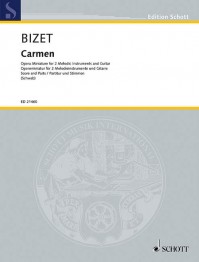 ED 21460 &bull; BIZET - Carmen Opernminiatur - Partitur und Stimme