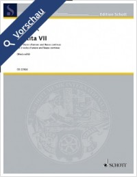 ED 22906 &bull; BIBER - Partita VII - Partitur und Stimmen