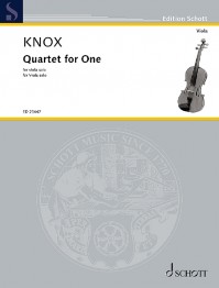 ED 23447 &bull; KNOX - Quartet for One - Stimme