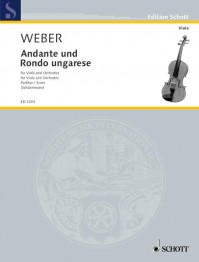 ED 3303 &bull; WEBER - Andante und Rondo ungarese - Partitur