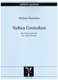 EGA 1240 &bull; HUSMANN - Sieben Grotesken - 2 Spielpartituren