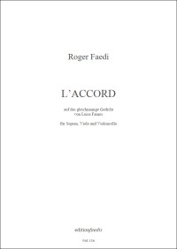 FAE136 • FAEDI - L'ACCORD - Spielpartitur