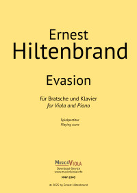 M4V-1040 • HILTENBRAND - Evasion - Spielpartitur