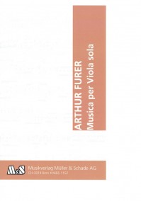 MS 1152 &bull; FURER - Musica per Viola sola - Violastimme