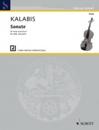 P 5084 &bull; KALABIS - Sonate - Partitur und Stimme