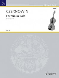 VAB 90 &bull; CZERNOWIN - For Violin Solo, Version for viola - E