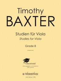 VV 014-170 • BAXTER - Studien für Viola Grade 8 - DOW