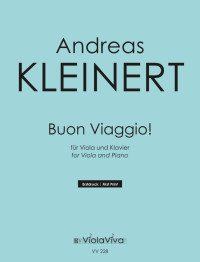 VV 228 • KLEINERT - Buon viaggio! für Bratsche und Klavier 