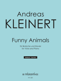VV 231 • KLEINERT - Funny Animals - Partitur und Stimme