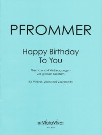 VV 902 • PFROMMER - Happy birthday to you