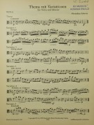 Notenbeispiel / Music example Viola